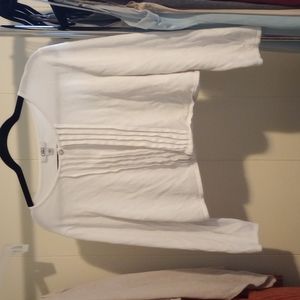 White CATO top size large